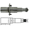 #42 Trailer Axle Spindle 2.25" Round, Nut, Washer And Cotter Pin