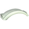 Single Axle Trailer Fender White Poly 8-12" Tire With Skirt