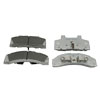 DBC-225 Stainless Steel Back Ceramic Hydraulic Disc Brake Pad Set #DBC-225-PAD-SS-K