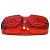 138-15R Trailer Clearance-Marker Light Replacement Red Lens
