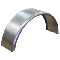 Trailer Fender Single Axle Steel 14" Tire 13.25 Tall Dexter/Redneck #2104