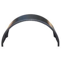 Trailer Fender Single Axle Aluminum 15" Tire 10.75" Wide Dexter/Redneck #2108-A