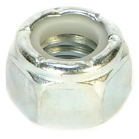 Lock Nut 7/16'' Zinc With Nylon Insert Dexter/Redneck #716ZLN