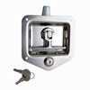 T-Handle Flush Mount Stainless Door Latch Locking d4080