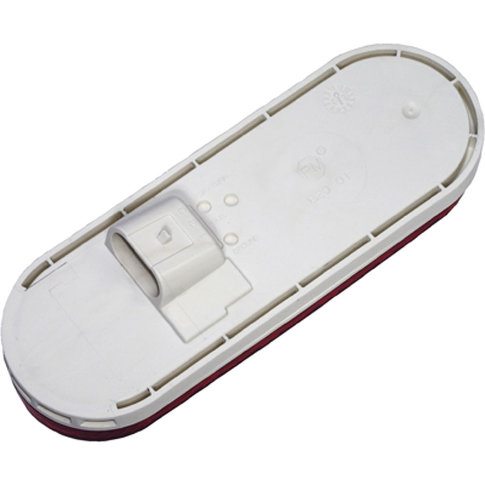 (image for) Trailer Stop/Turn/Tail Light Only LED 6'' Oval 7 Diode Red Lumenx Dexter/Redneck #820R-7