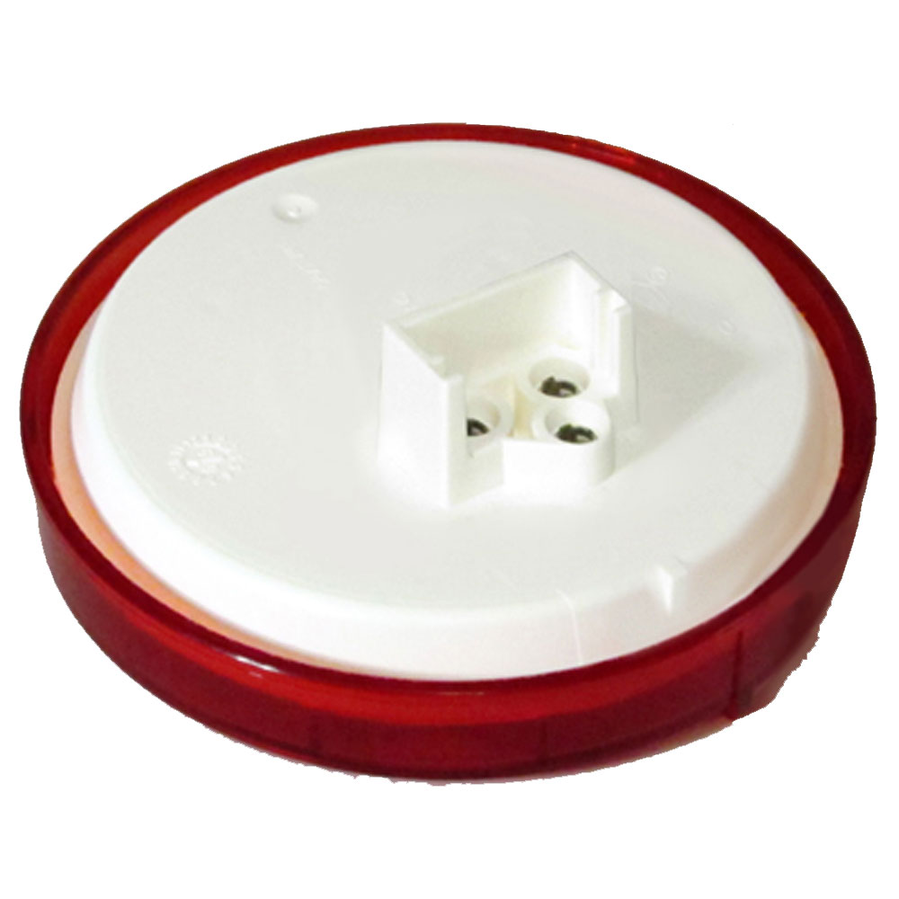 (image for) Trailer Stop/Turn/Tail Light Only 4'' Round Red Lumenx Dexter/Redneck #826R-7