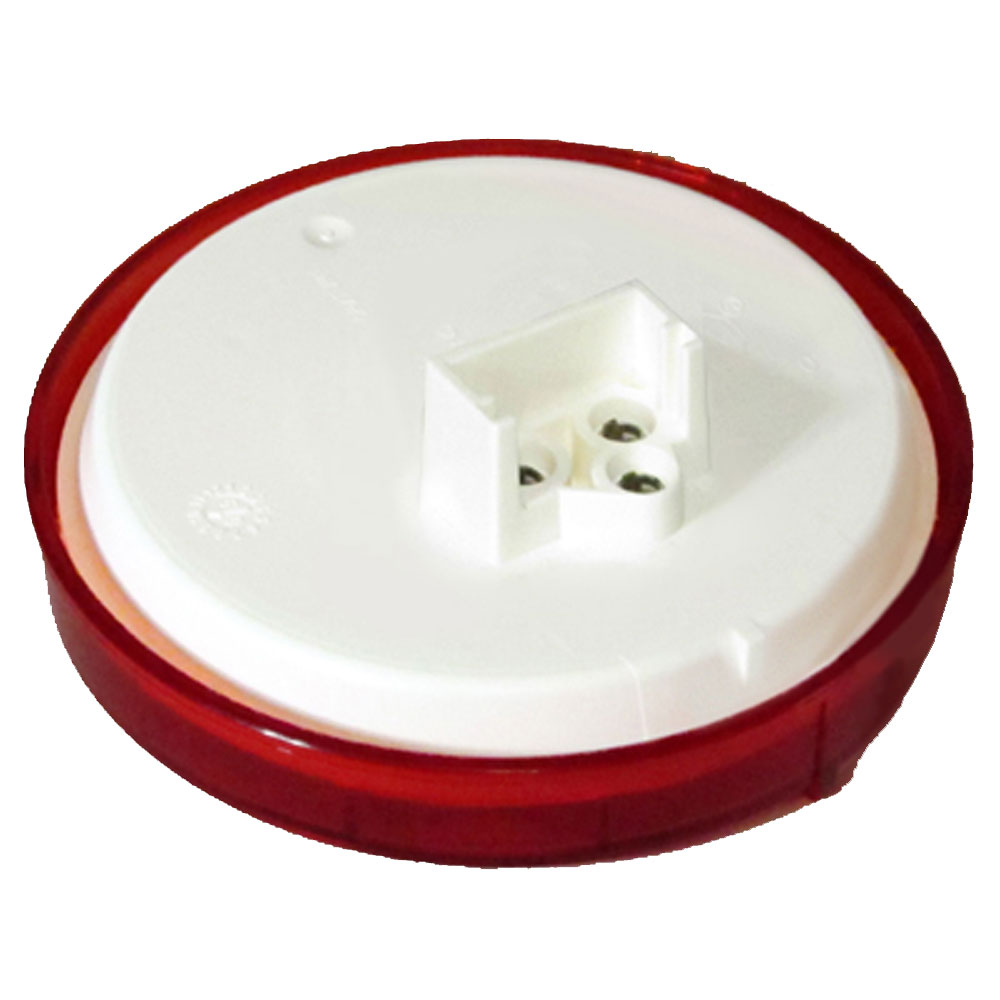 (image for) Trailer Stop/Turn/Tail Light Kit LED 4'' Round Red Lumenx Dexter/Redneck #826R-7K