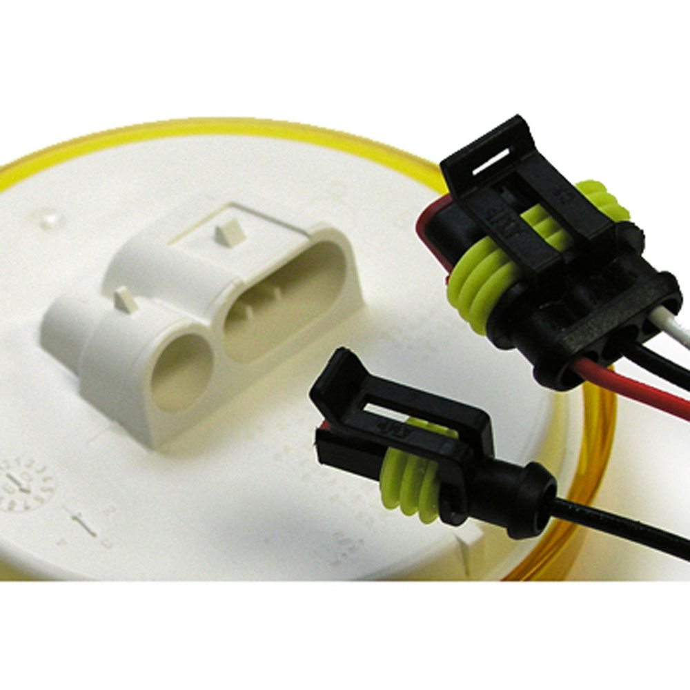 (image for) Trailer Stop/Turn/Tail/Backup Light Only LED 4'' Round Red Cyclops Dexter/Redneck #882-7