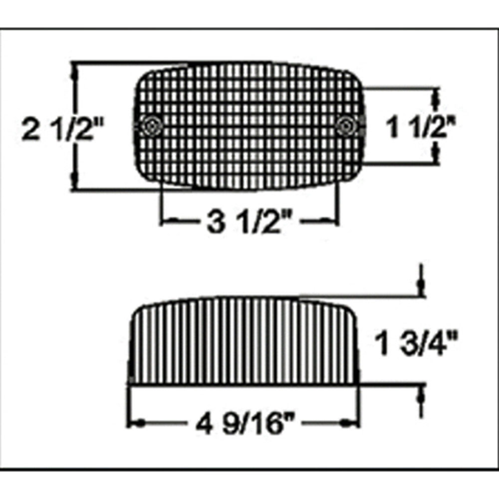 (image for) Trailer Interior/Exterior Auxiliary Light Waterproof Dexter/Redneck #LT05-100