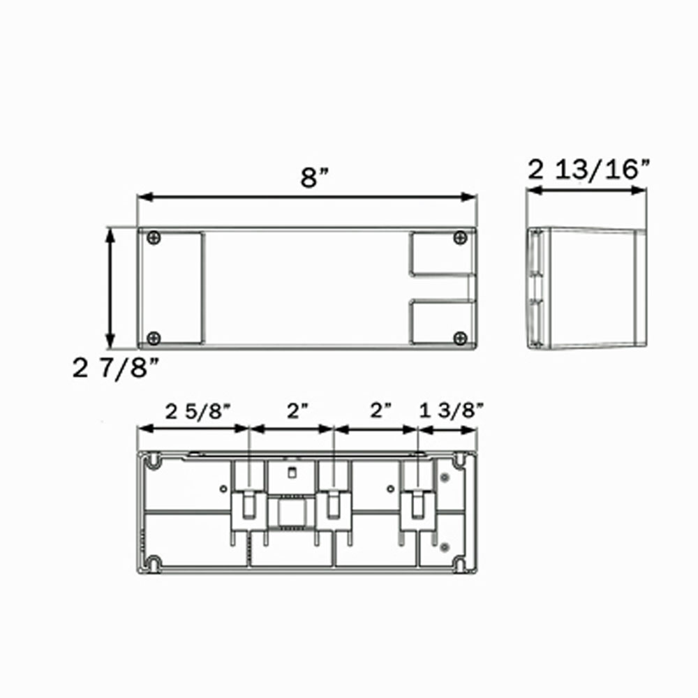 (image for) Marine Trailer Stop/Turn/Tail Light Only LED 6 Function 12 Diode Red Right Hane Dexter/Redneck #STL14RB