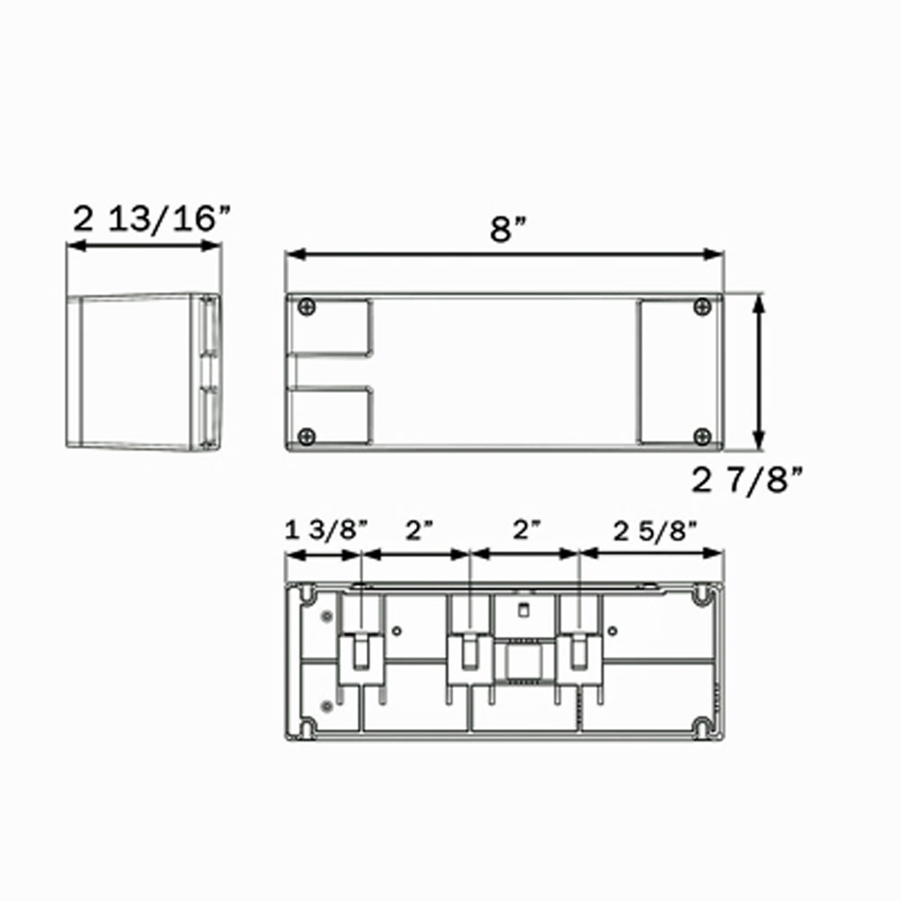 (image for) Marine Trailer Stop/Turn/Tail Light Only LED 6 Function 18 Diode Red Left Hand Dexter/Redneck #STL15RB