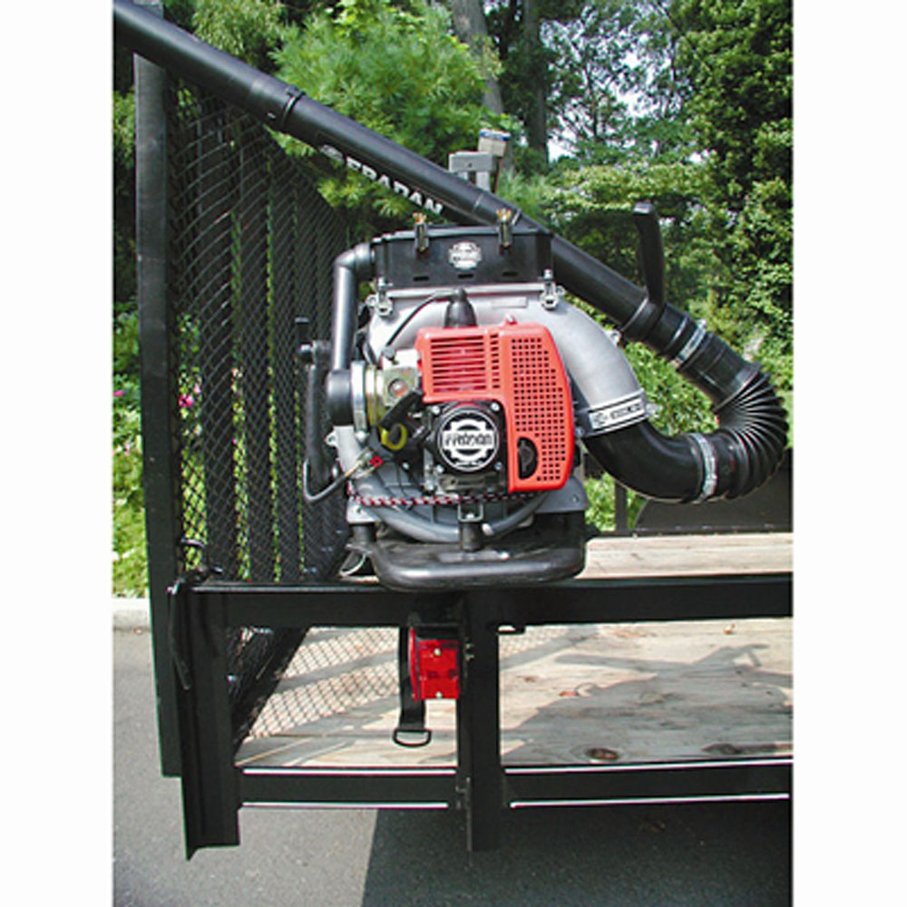 (image for) Open Landscape Trailer Lockable Blower Rack Dexter/Redneck #RA-19