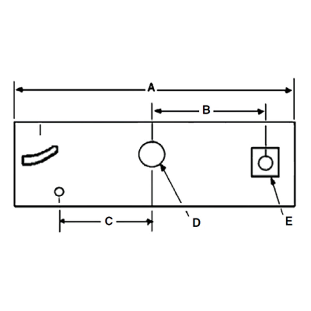(image for) Trailer Multi Axle 3'' Slipper Suspension Equalizer 38" Axle Spacing 10-15k Axle Dexter/Redneck #13-107-7