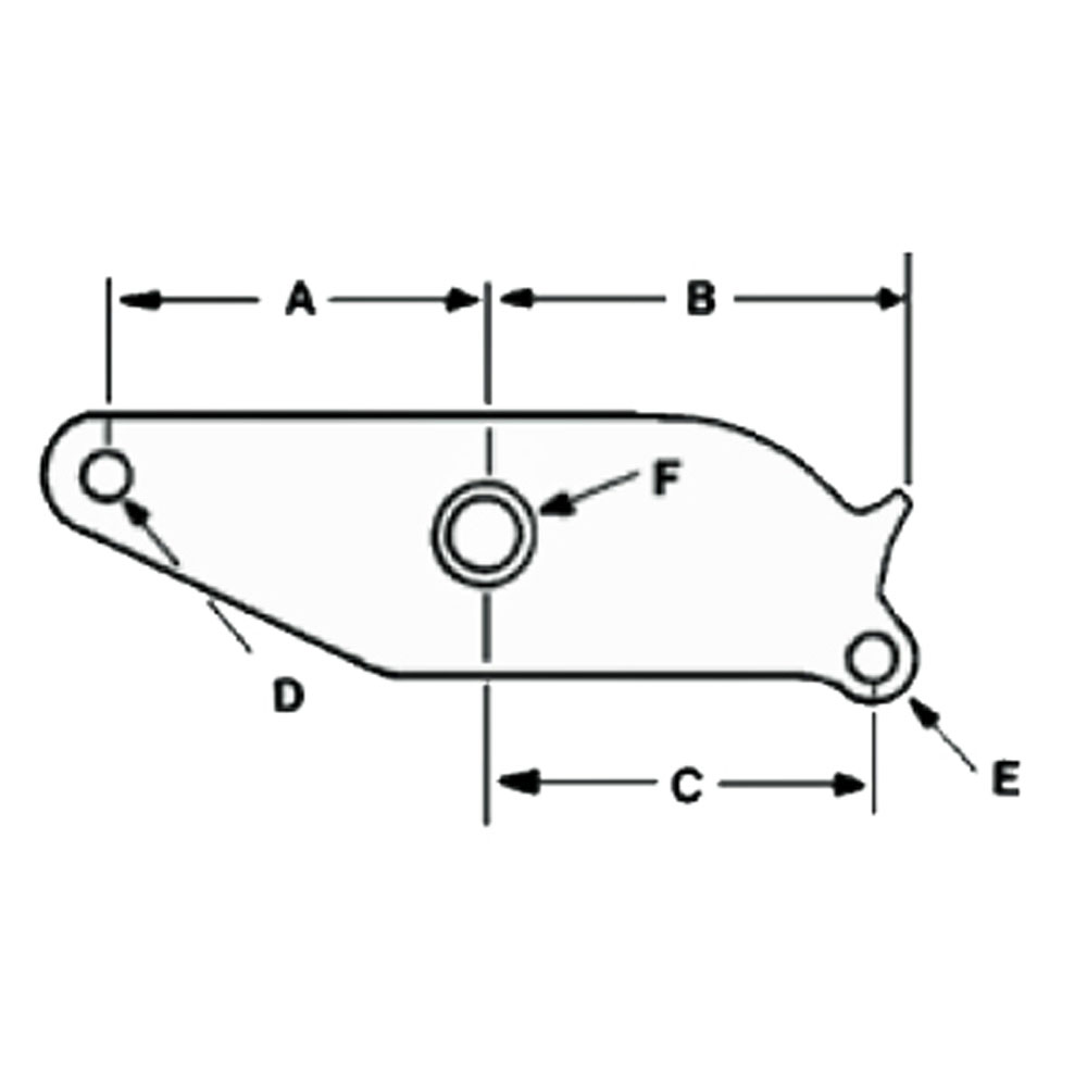 (image for) Trailer 2'' Slipper Spring Suspension Equalizer Bullnose Shape Dexter/Redneck #13-4