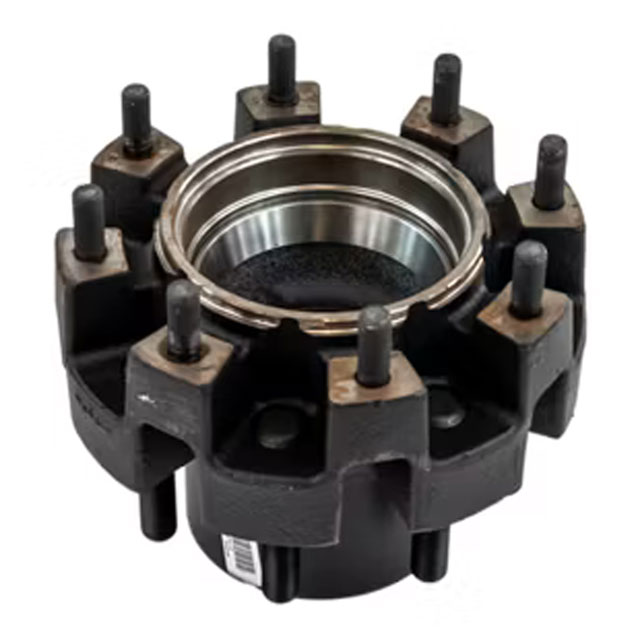 (image for) Trailer 2 Piece Oil Bath Hub/Rotor Hub With Races & Studs 8 Bolt 6 1/2" Bolt On Cap10k Axle Dexter/Redneck #D008-214-26