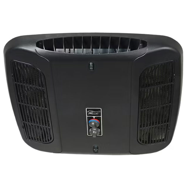 (image for) Trailer Coleman Air Conditioner Ceiling Assembly Mach Series Black Dexter/Redneck #RVP135CAB