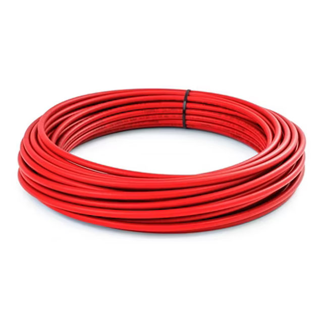 (image for) Trailer Air Brake Tubing Red 3/8" X 100' Roll Dexter/Redneck #451031R