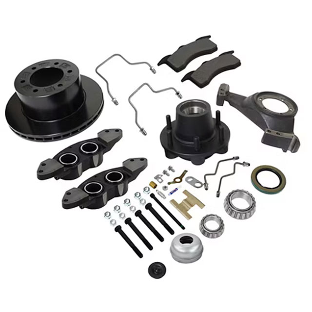 (image for) Trailer Hydraulic Disc Brake Conversion Kit 6K Left Hand 655 Bolt Pattern Dexter/Redneck #K71-638