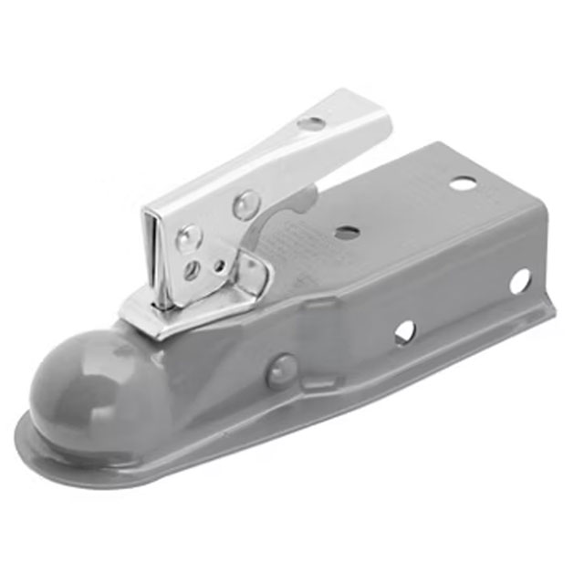 (image for) Trailer Fulton Tongue Coupler Straight 2" Ball 3" Tongue 3.5k Dexter/Redneck #22300
