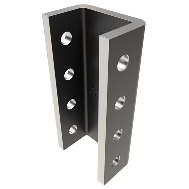 (image for) Trailer Adjustable Coupler Channel Bracket 30,000 lb. 4 Hole Dexter/Redneck #2373142B
