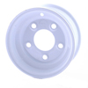 WH106-50E Steel OEM Trailer Wheel 5 On 4.5" White 10” x 6”