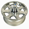 WH1455-506A Aluminum Trailer Wheel 5 On 4.5" Silver 14" X 5.5"
