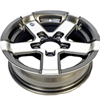 WH1455-507A Aluminum Trailer Wheel 5 On 4.5" Gunmetal 14" X 5.5"