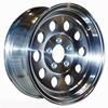 WH1455-5A Aluminum Trailer Wheel 5 On 4.5" Silver 14" X 5.5"