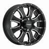 WH155-5AMB Aluminum Trailer Wheel 5 On 4.5" Black 15 X 5"